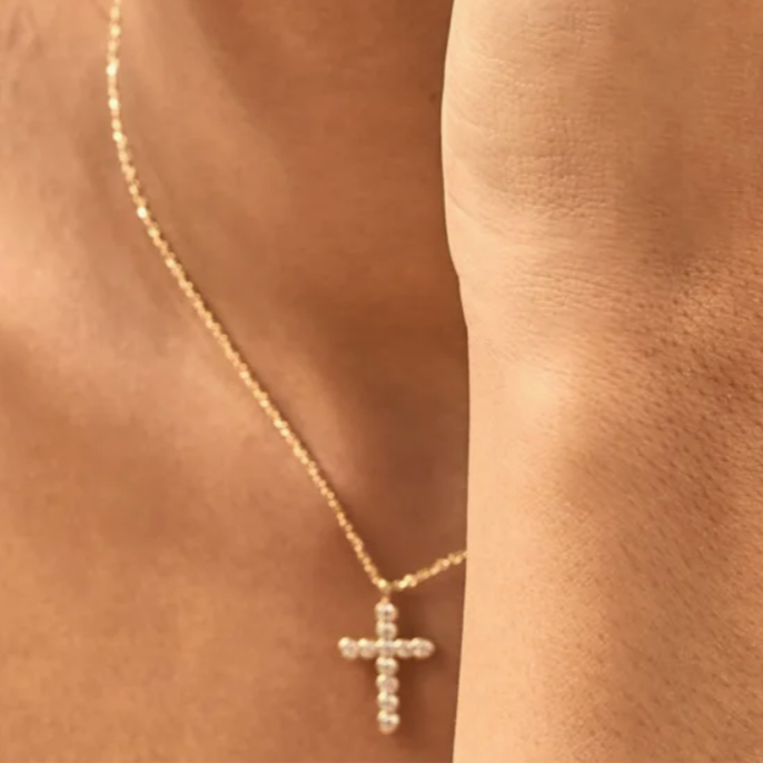Kendra scott necklace top cross