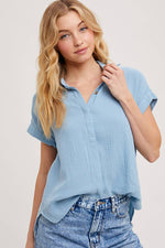Essential Button Up Cotton Shirt