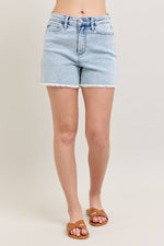 Mineral Wash Cut-Off Shorts