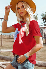 Sequin Star Graphic Crewneck