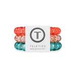 Spiral Hair Coils | Large | Coral Craze Hair Ties