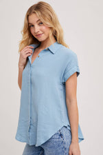 Essential Button Up Cotton Shirt