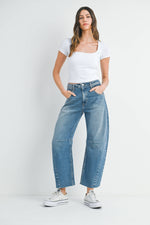 Barrel Jean w/ Seams