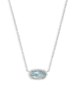 Kendra Scott Elisa Necklace In Silver