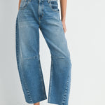 Barrel Jean w/ Seams