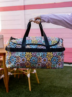 Black Daisy Duffle