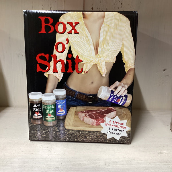 Box of four seasonings