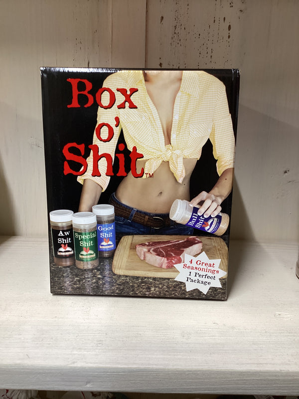 Box of four seasonings