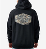 Man wearing a black sweatshirt with the words Iron Sharpens Iron