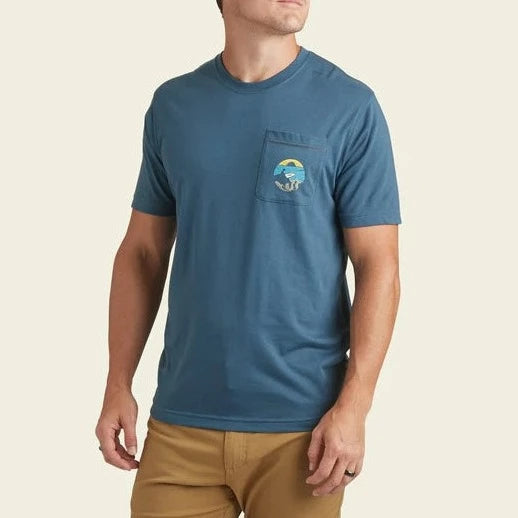 Howler Bros Select Pocket T Hill Country Sliders Crest Key Largo