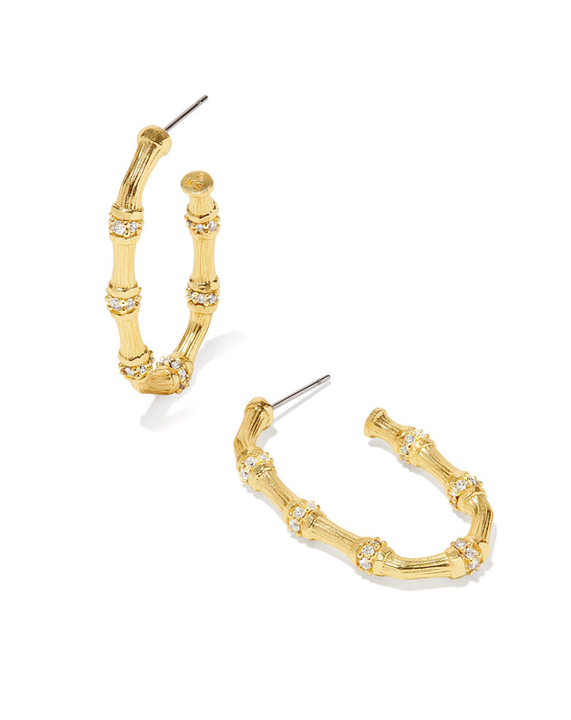 Maura Bamboo Hoop Earrings