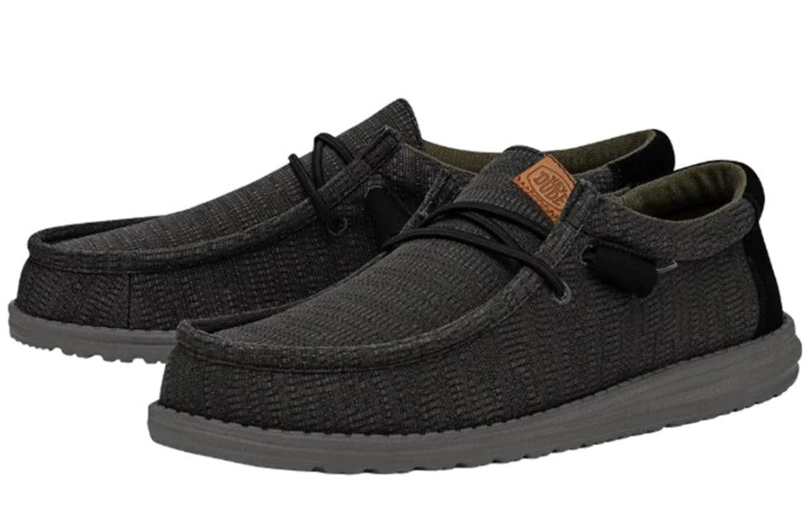 Hey Dude Wally Grid Black