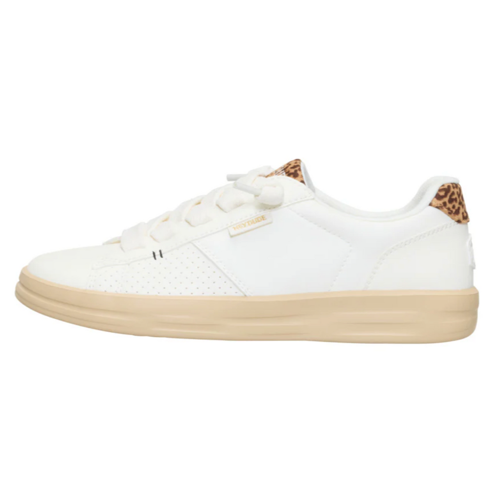 Hey Dude Karina Duo Classic - Egret/Leopard Multi Side