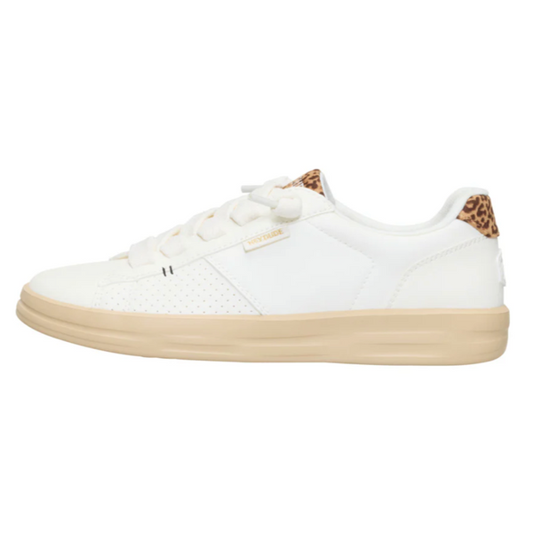 Hey Dude Karina Duo Classic - Egret/Leopard Multi Side