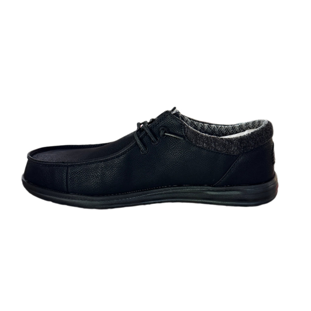Hey Dude Paul - Black/ Black Side