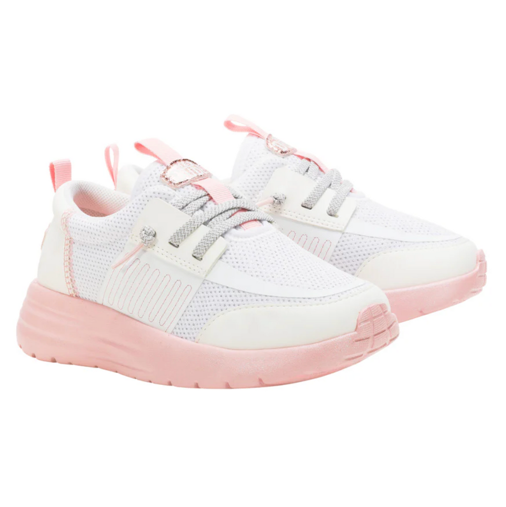 Hey Dude Sirocco Play Youth Pastel Ombre - White/Pink