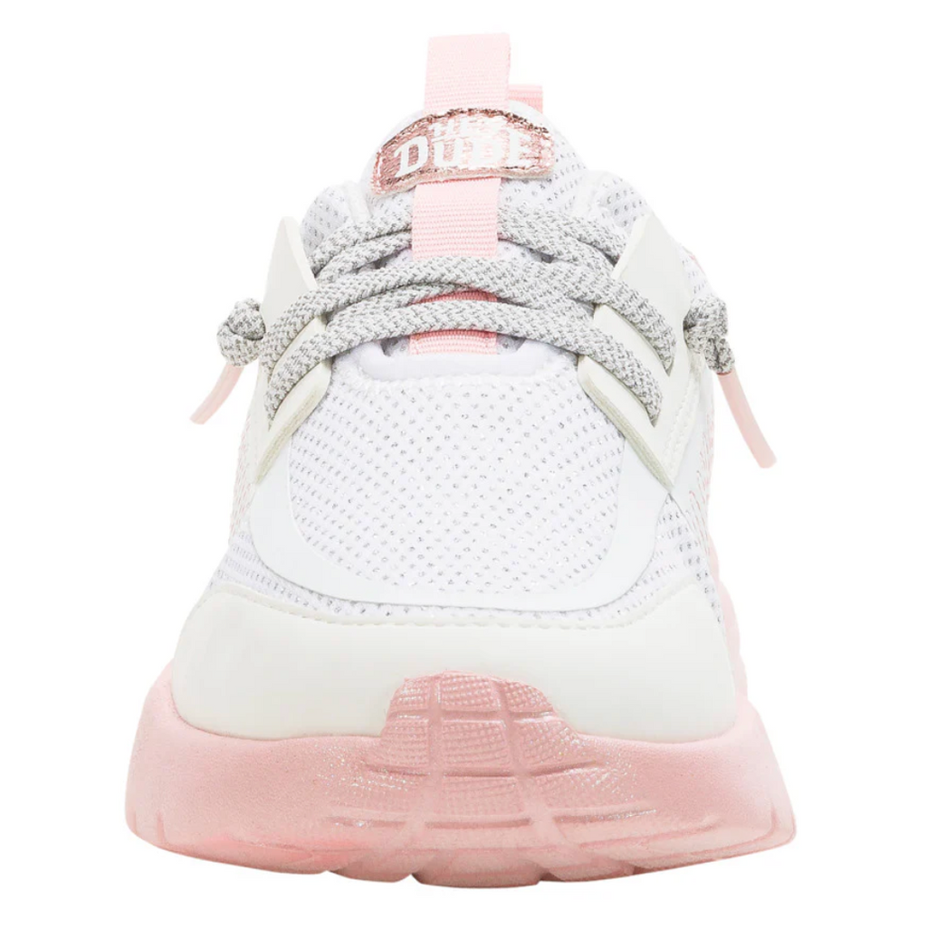Hey Dude Sirocco Play Youth Pastel Ombre - White/Pink