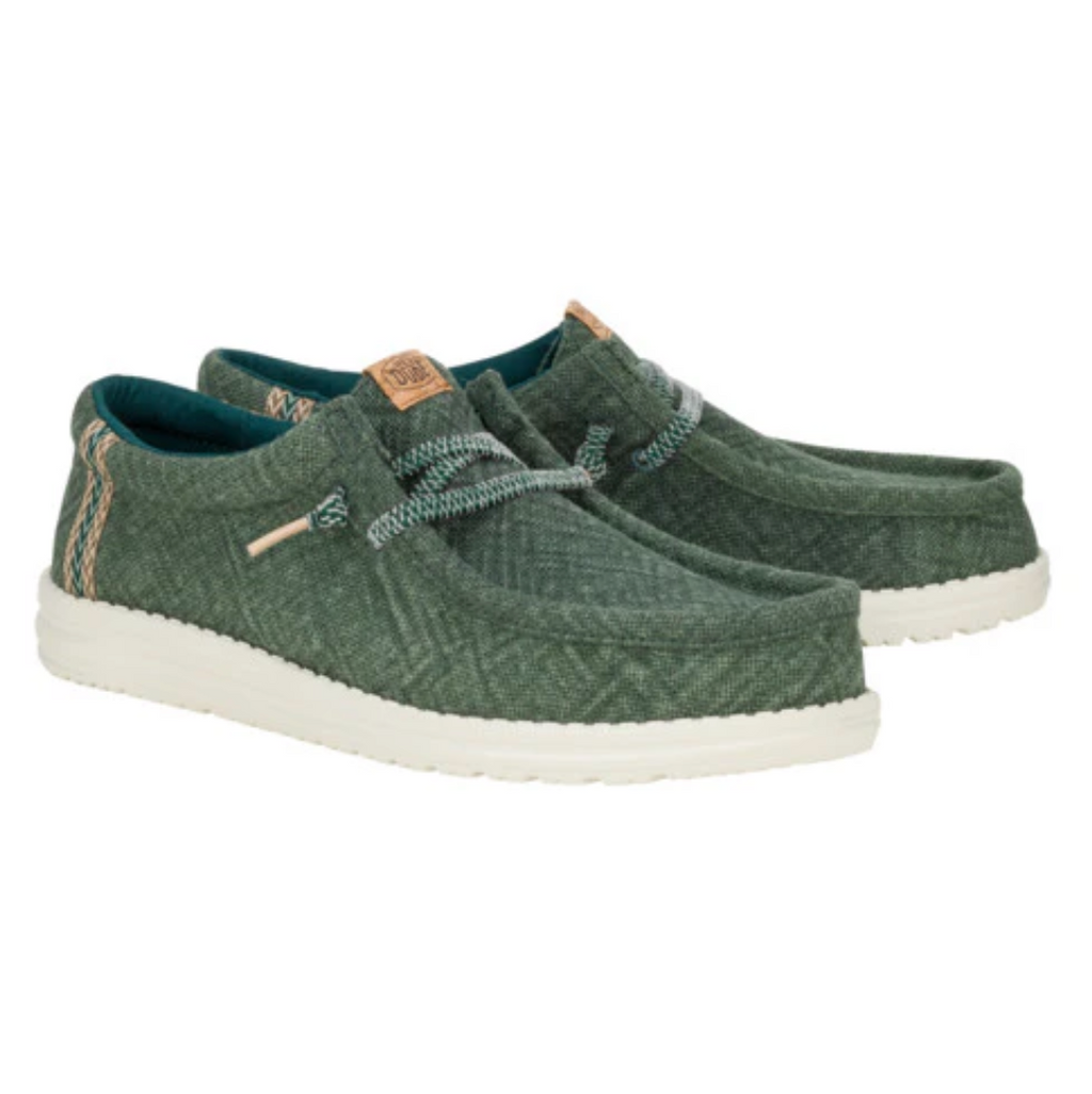 Hey Dude Wally Jute -Sea Green