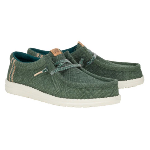 Hey Dude Wally Jute -Sea Green
