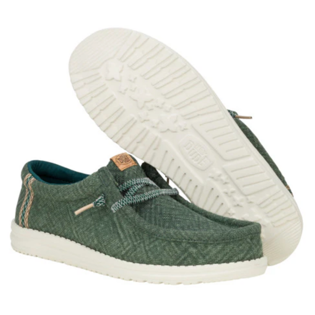 Hey Dude Wally Jute -Sea Green