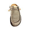 Hey Dude Wally Slip Stretch Sox - Deep Taupe Top