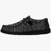 Gray and black shoe on a white background