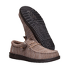 Hey Dude Wally Stretch Sox Deep Taupe/Mole Brown Bottom