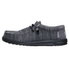 Hey Dude Wally Stretch Sox Granite Grey/Black Side