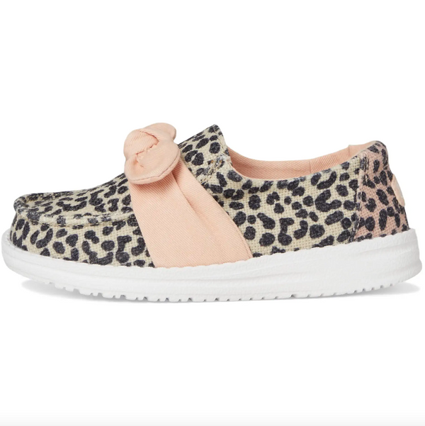 Hey Dude Wendy Bow Toddler Prints - Leopard