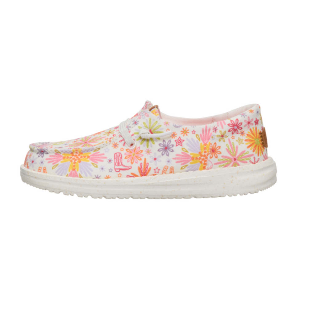Hey Dude Wendy Youth Western Cowgirl - Pink/Multi