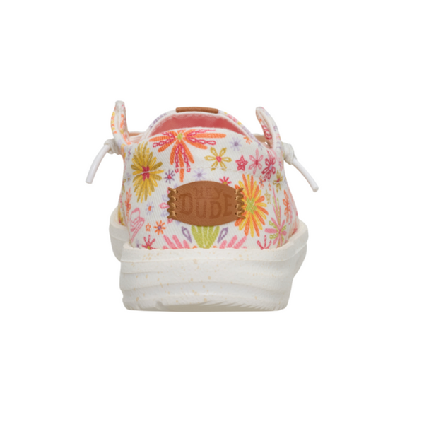 Hey Dude Wendy Youth Western Cowgirl - Pink/Multi Back