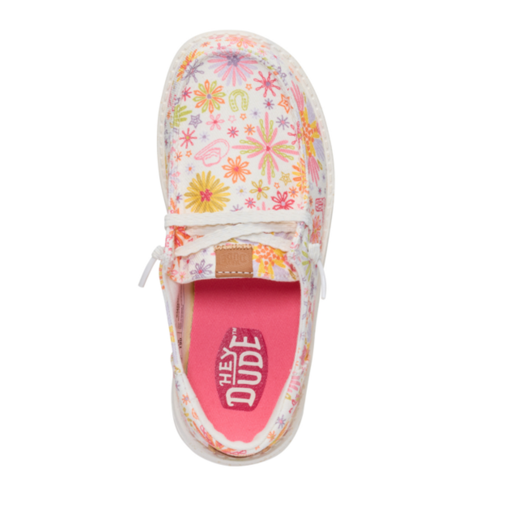 Hey Dude Wendy Youth Western Cowgirl - Pink/Multi Top