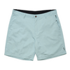 Light blue shorts on a white background