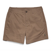 Brown shorts on a white background