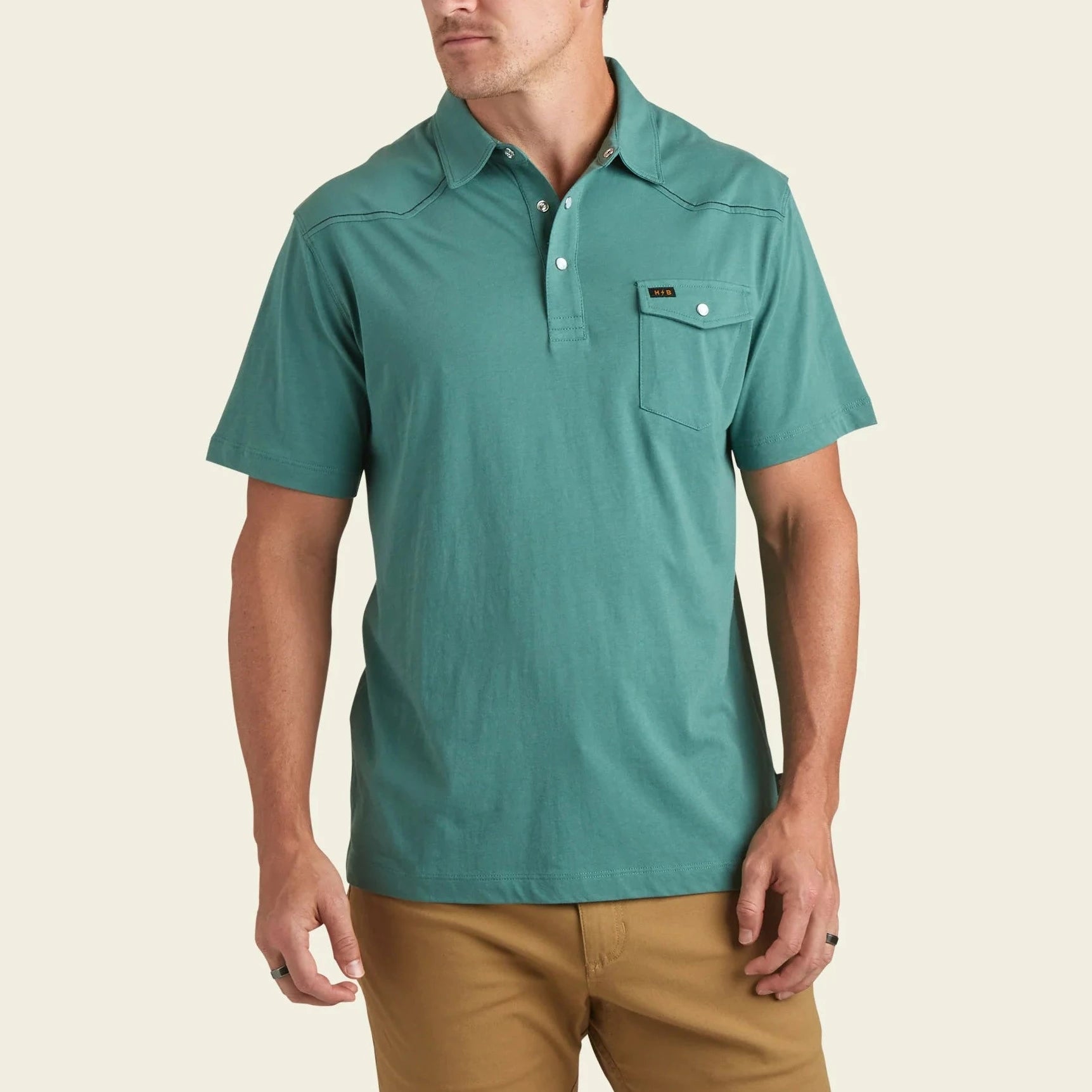 Men's Howler Brothers Ranchero Jacquard Polo