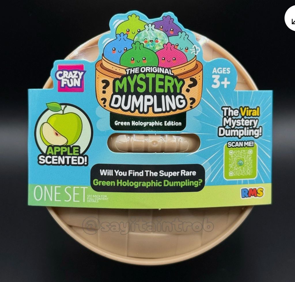 Sensory toy packaged in a brown container