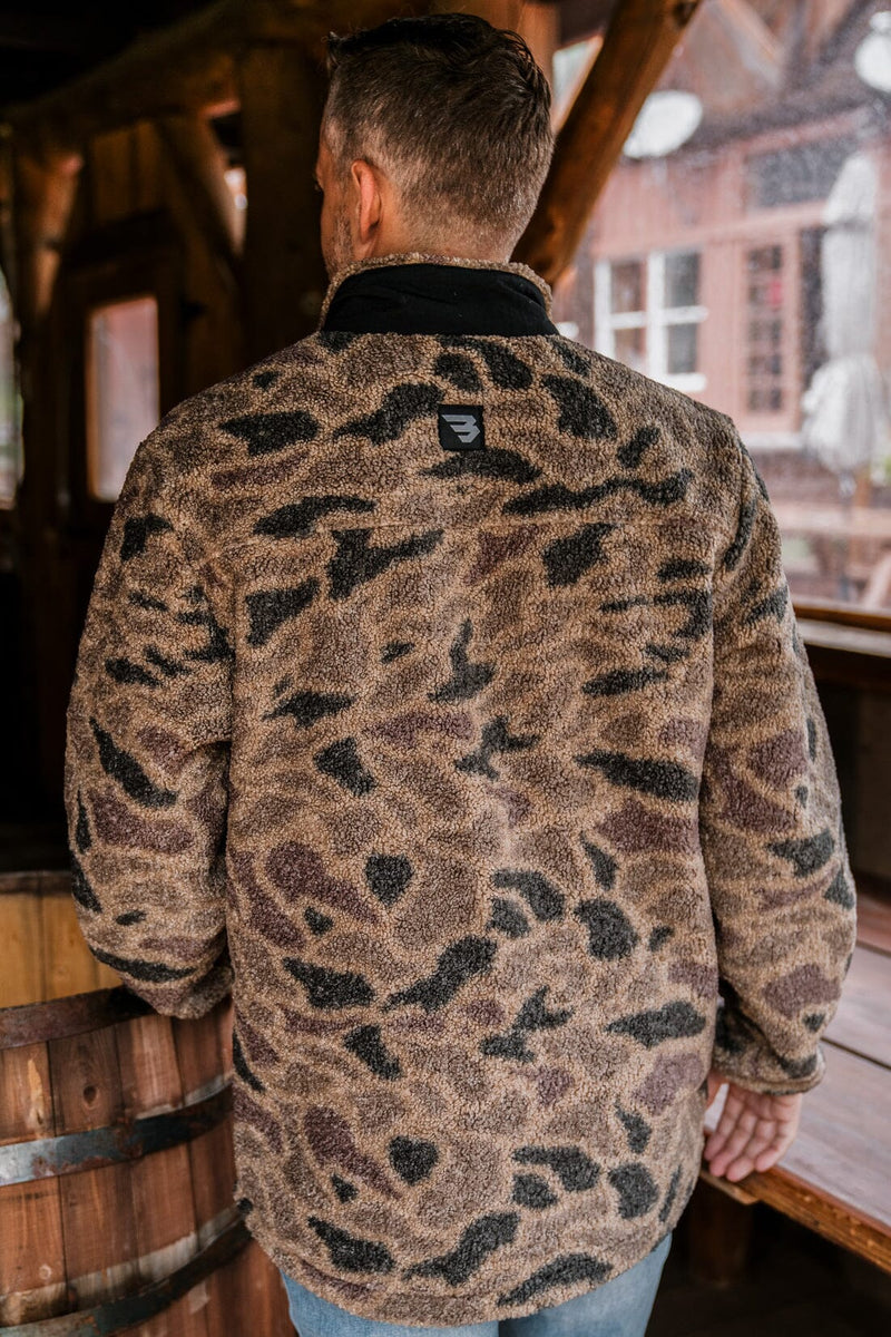 Burlebo Quarter Zip Sherpa