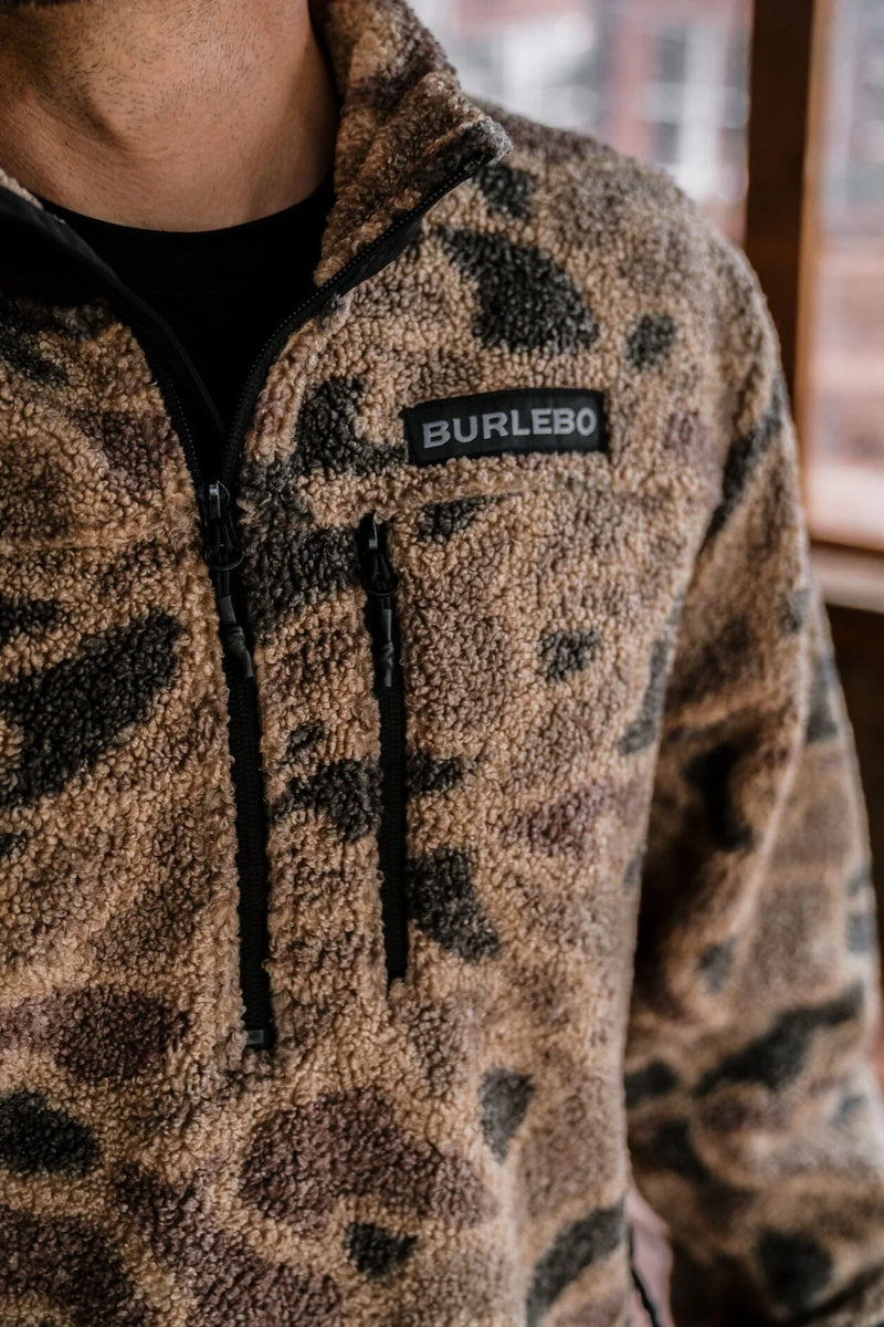 Burlebo Quarter Zip Sherpa