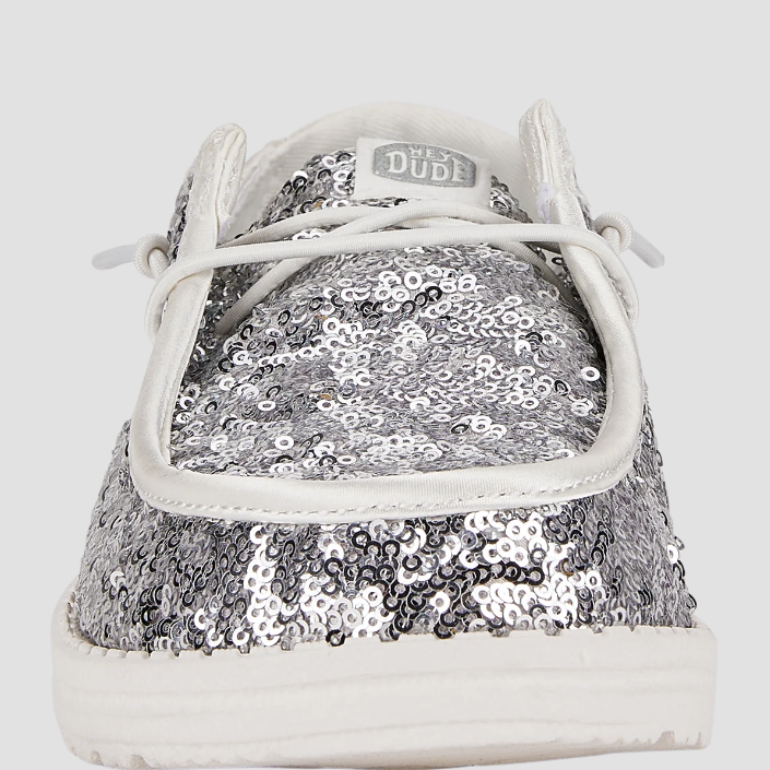 Hey Dude Wendy Sequin Cream