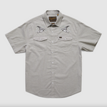 Howler Bros H Bar B Snapshirt Seagulls Grey Oxford