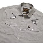 Howler Bros H Bar B Snapshirt Seagulls Grey Oxford