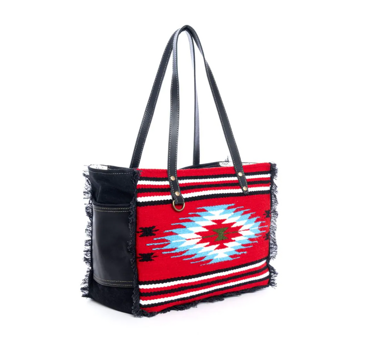 Algodones Small Bag in Red