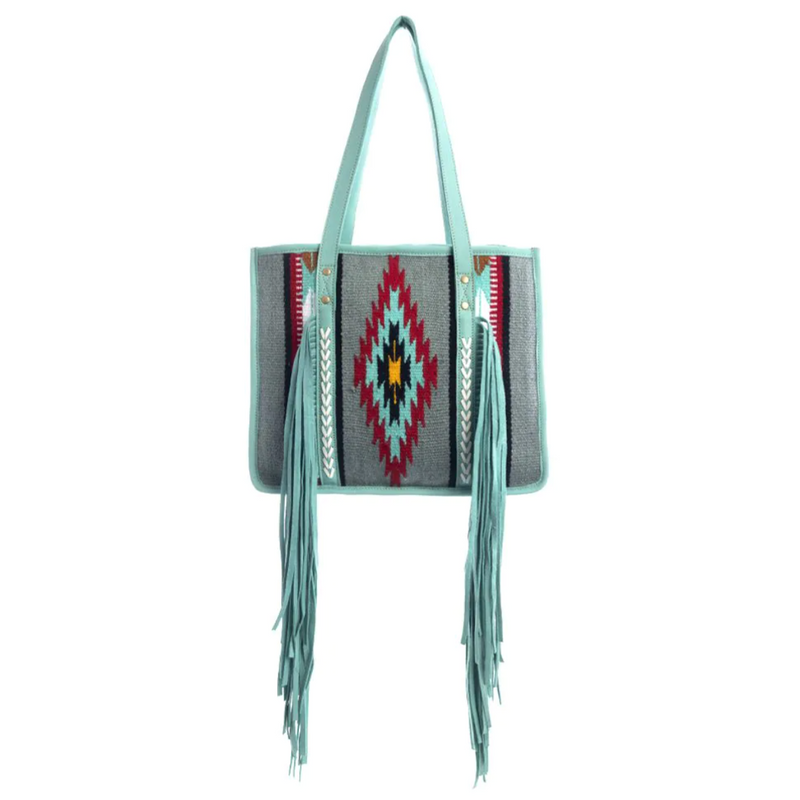 Wagon Trails Concealed-Carry bag in Turquoise