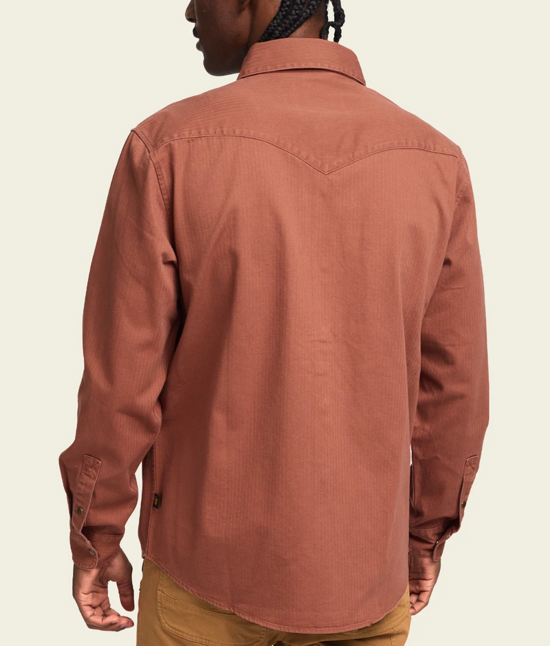 Howler Sawhorse Workshirt Mink Brown