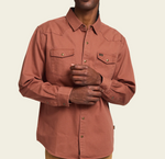 Howler Sawhorse Workshirt Mink Brown