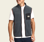 Howler Free Range Fleece Vest Fog