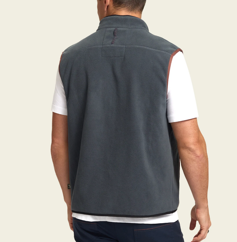 Howler Free Range Fleece Vest Fog