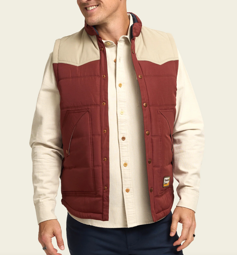 Howler Rounder Vest Terracotta