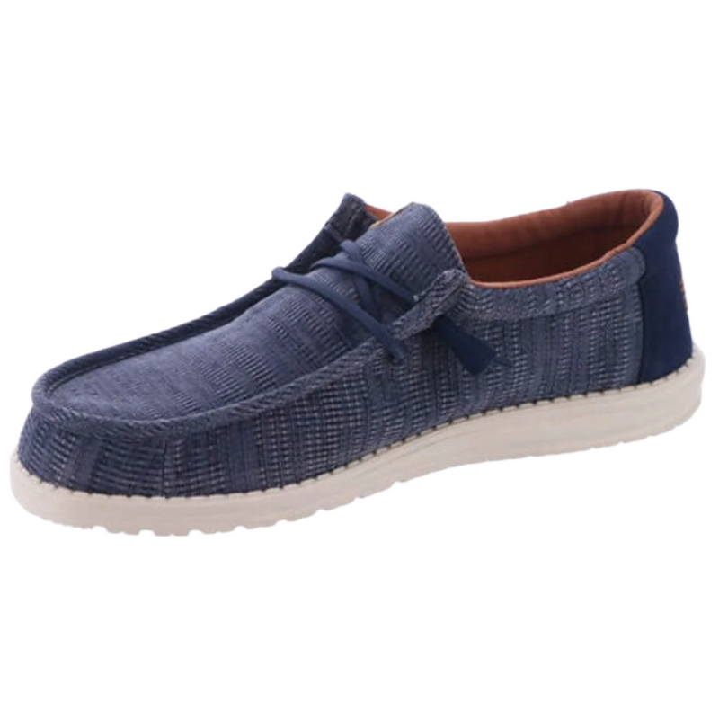 Hey Dude Wally Grid Navy