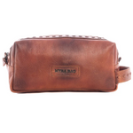 Roff Trail Toiletries Bag in Caramel